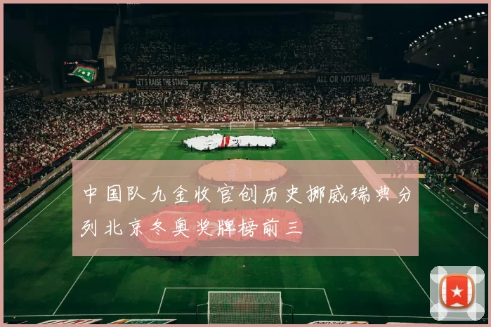 中国队九金收官创历史挪威瑞典分列北京冬奥奖牌榜前三